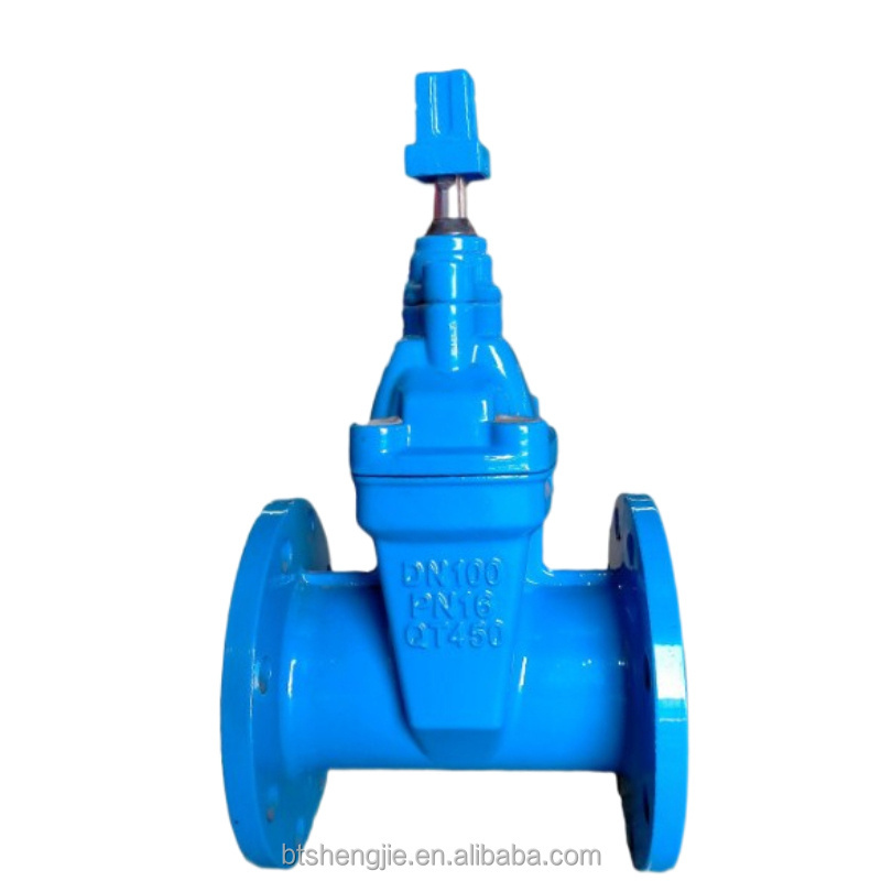 F4 Resilient Seated Cast Iron Gate Valve, DN100 Cast Iron Gate Valve