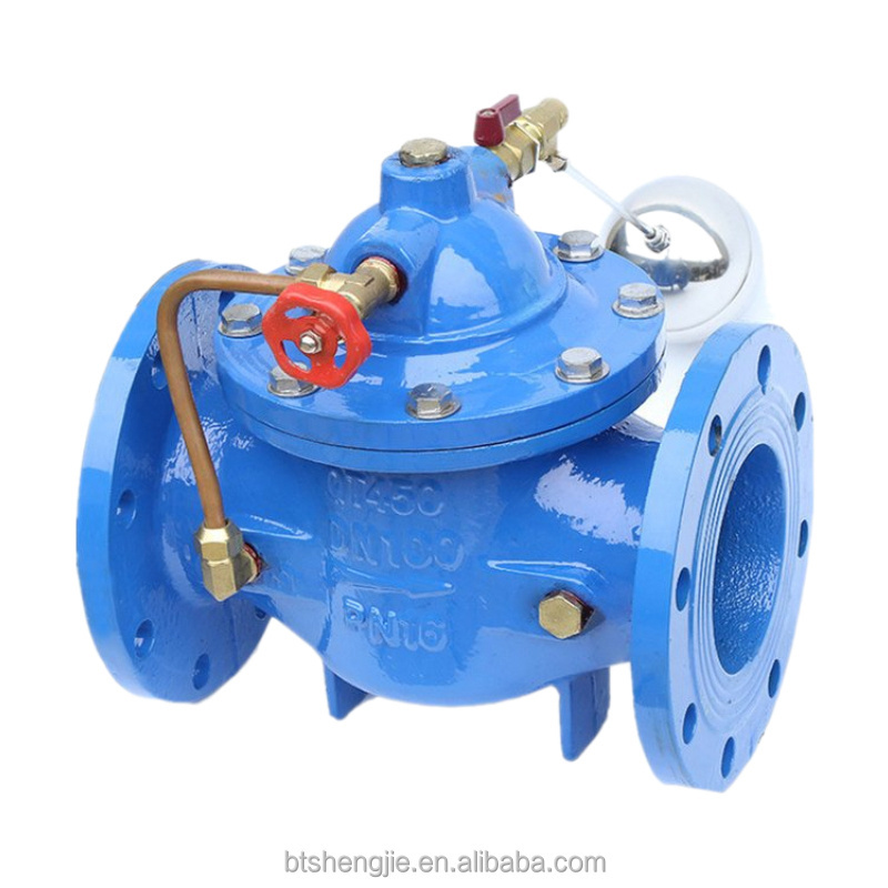 Ductile Iron Flanged Corrosion-Resistant Remote Control Float Valve Water Level Automatic Replenishment Control Valve