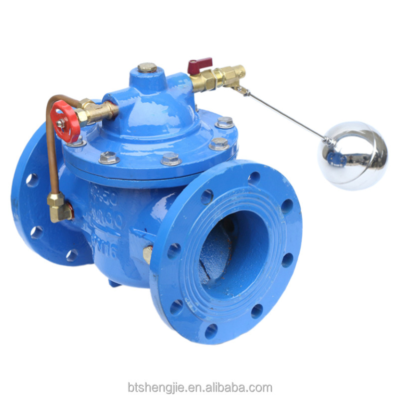 Ductile Iron Flanged Corrosion-Resistant Remote Control Float Valve Water Level Automatic Replenishment Control Valve