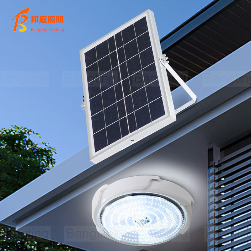 300w solar ceiling light with remote control solar light lamp for indoor solar ceiling light home house