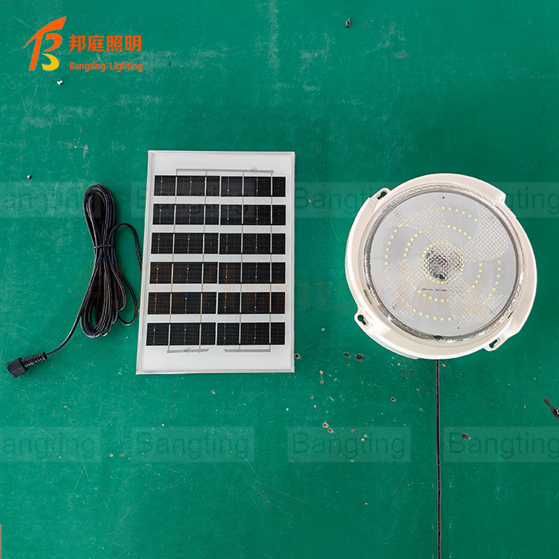 300w solar ceiling light with remote control solar light lamp for indoor solar ceiling light home house