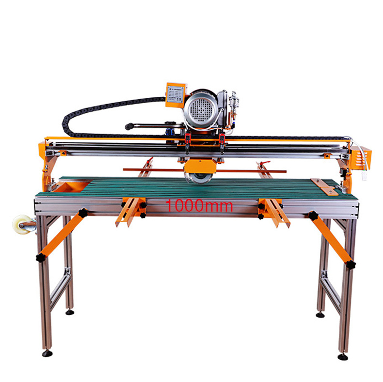 1000mm commercial Desktop portable tile cutter bridge brick cutting machine