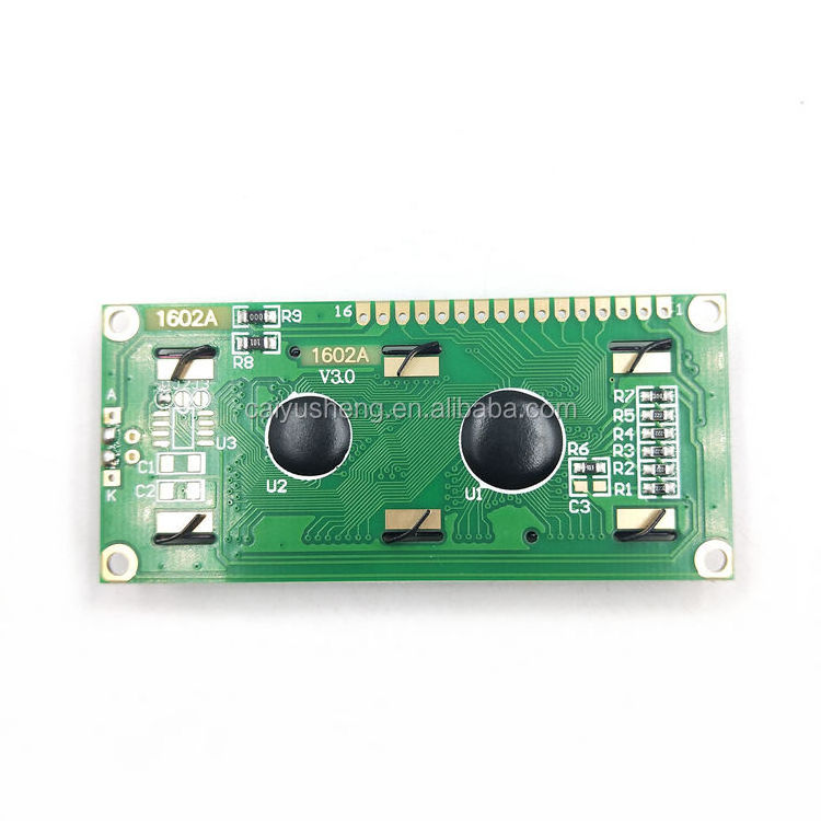 Electronic Components 7.0 Inch Tft Lcd Display 16X2 5V Module Yellow Green Scree With Backlight For Arduino Lcd Module