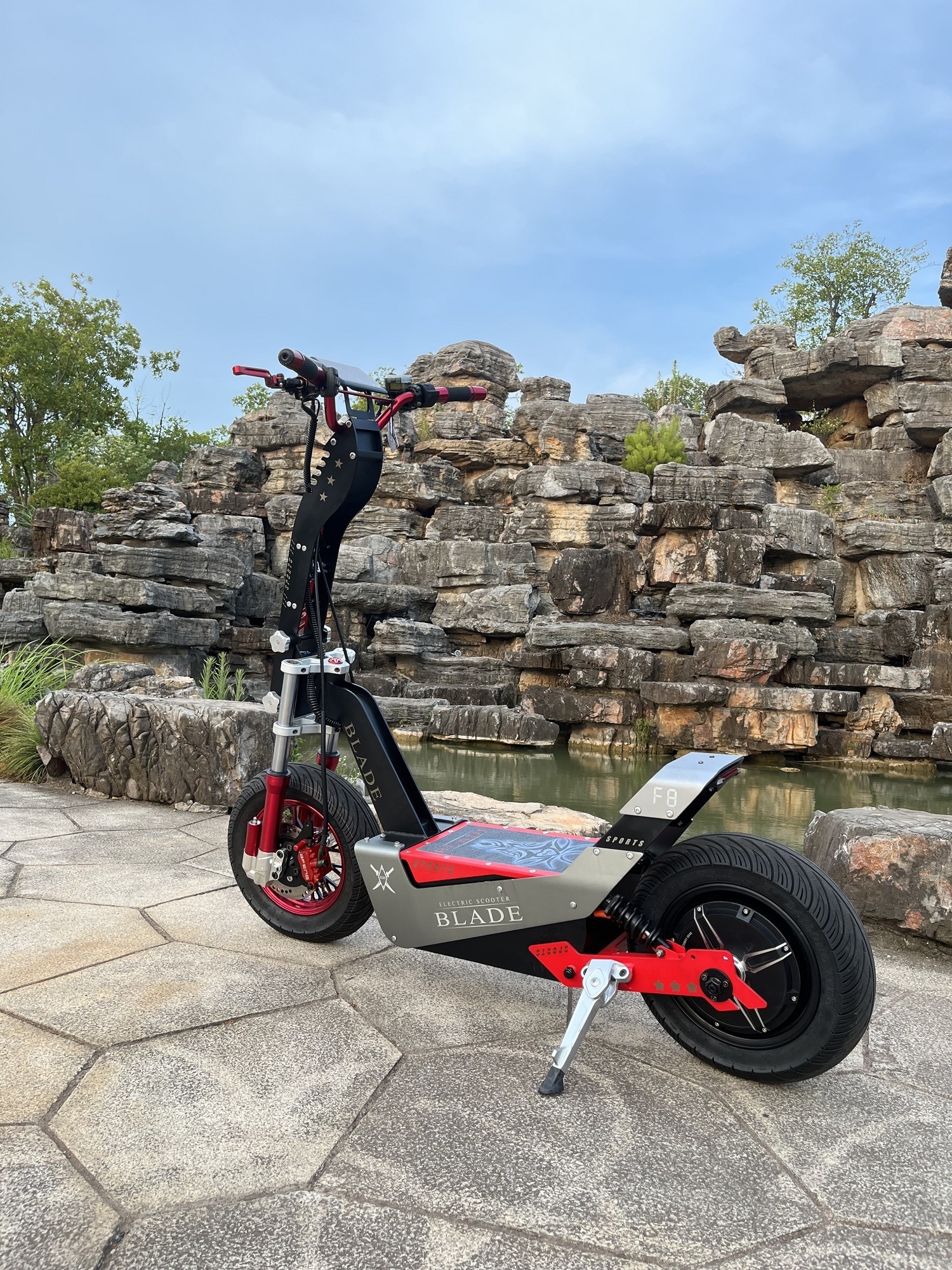 cheap Wholesale 72v 4000w40ah 100 km/h Sharing E Scooter Fat Tire  Electric Scooter