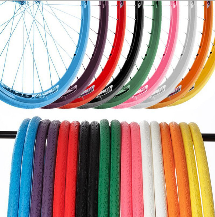 BTWO BIKE PARTS kenda fixie bike bicycle male solid road tire inner and outer tire 26 inch 24 free inflation 700 23c tire