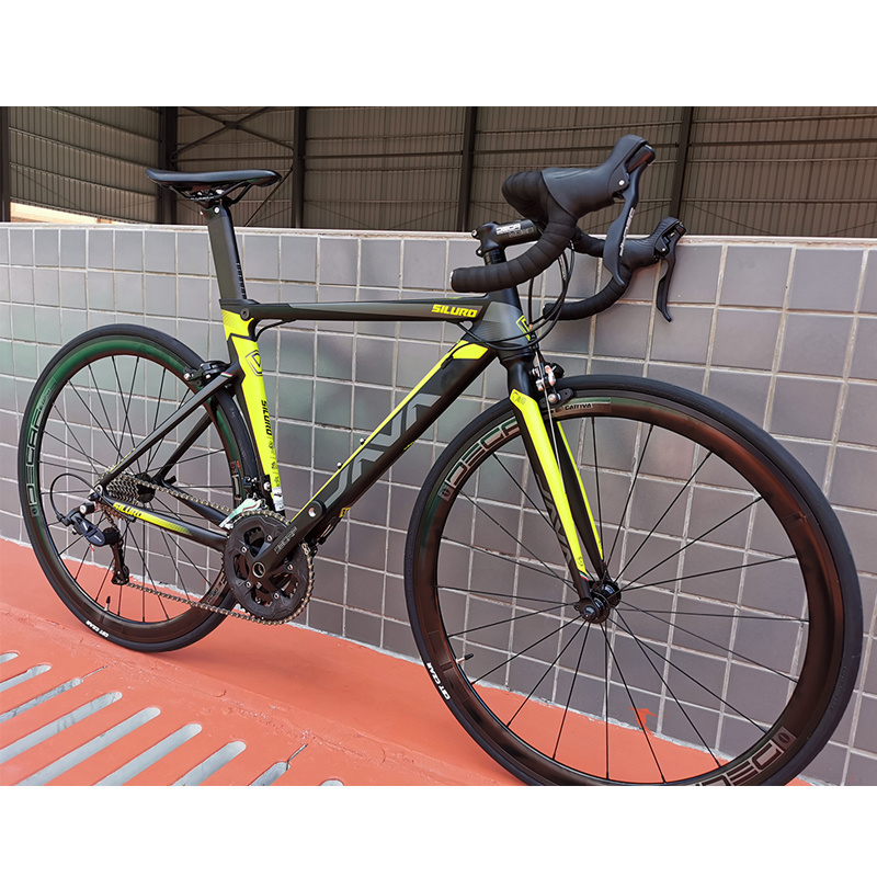 Hot Sale To Door Delivery Carbon Fiber Front Fork C Brake Strong Frame Aluminum Alloy Material Road Bike Carbon