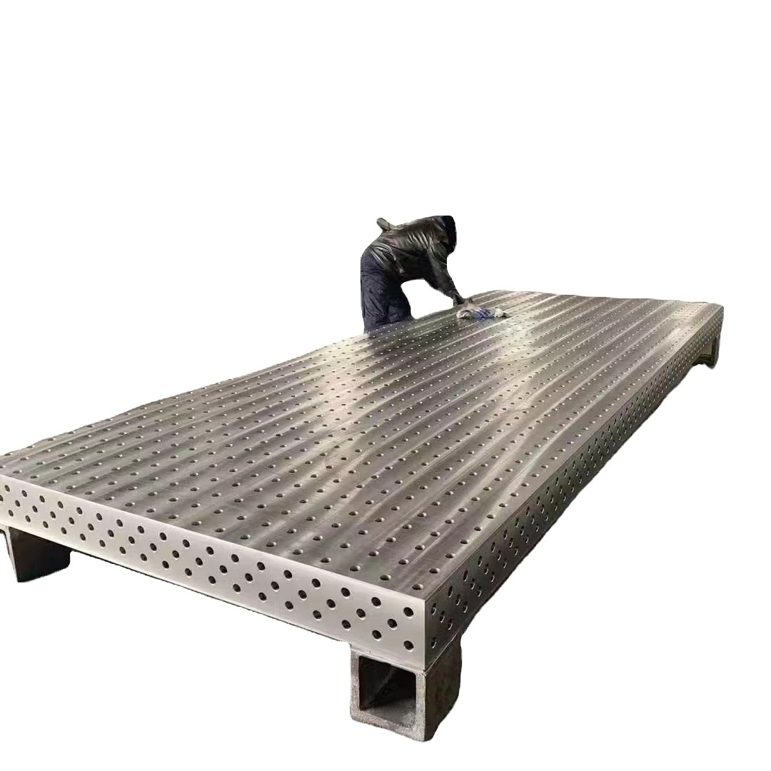 Adjustable rotating welding table accessories 3d modular welding table 28mm 16mm cast iron steel