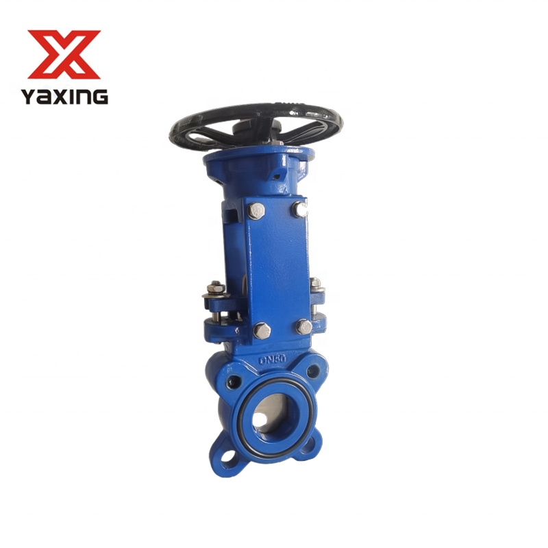 High quality  Valve  OS&Y knife gate valve Stainless Steel Wheel Handle Knife Gate Valve