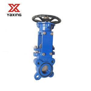 High quality  Valve  OS&Y knife gate valve Stainless Steel Wheel Handle Knife Gate Valve