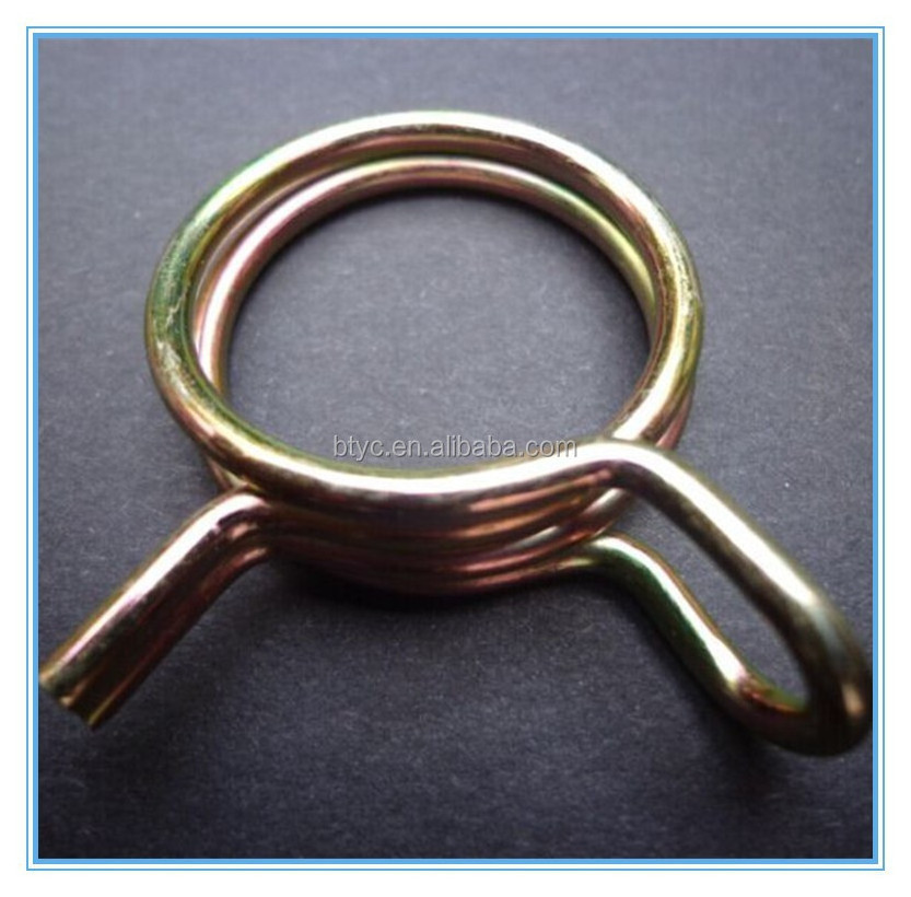 constant tension wire spring hose clamps without screw