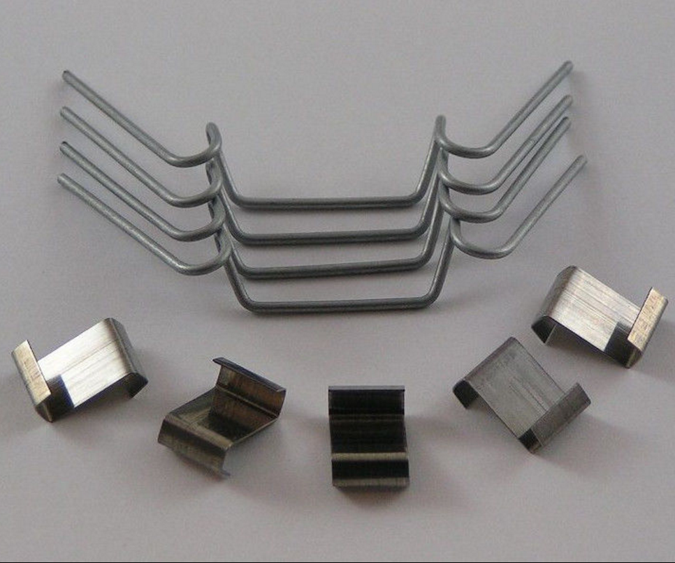 China made bending spring clips stainless steel spring clips for greenhouse glass Metal Wire formed supplier