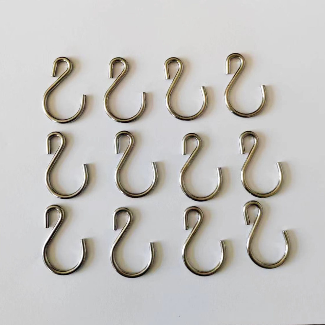 Custom Stainless Steel Zinc Plated Metal Large Size Hanging S Shape Hooks