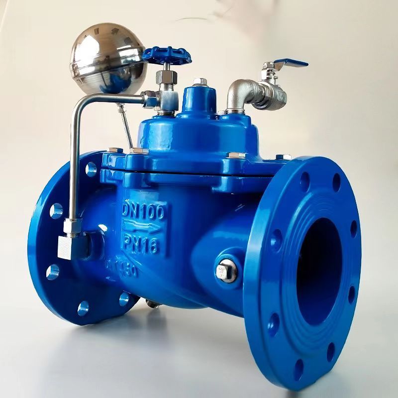 Water float ball valve Industrial DN50 remote control float ball valve 100X building automatic water supply system valve