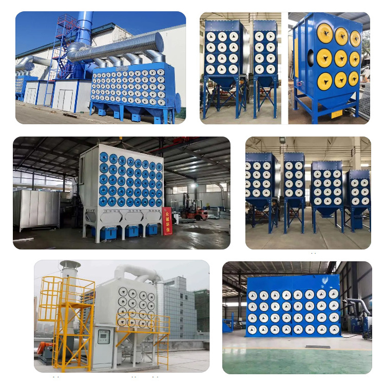 waste gas treatment purification machine industrial air automatic clean filters