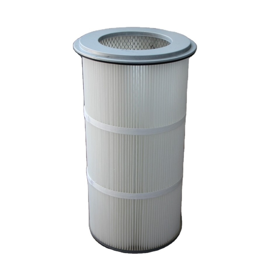 Hot sale Industrial dust pleated air cartridge filter