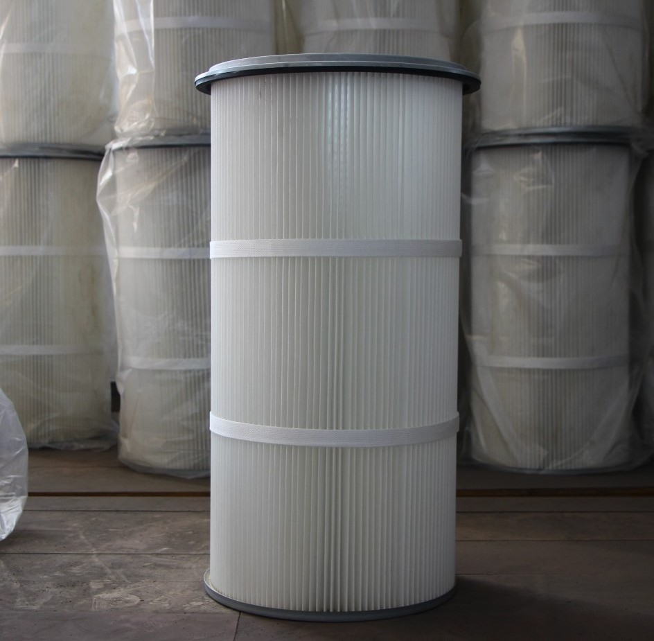 Hot sale Industrial dust pleated air cartridge filter