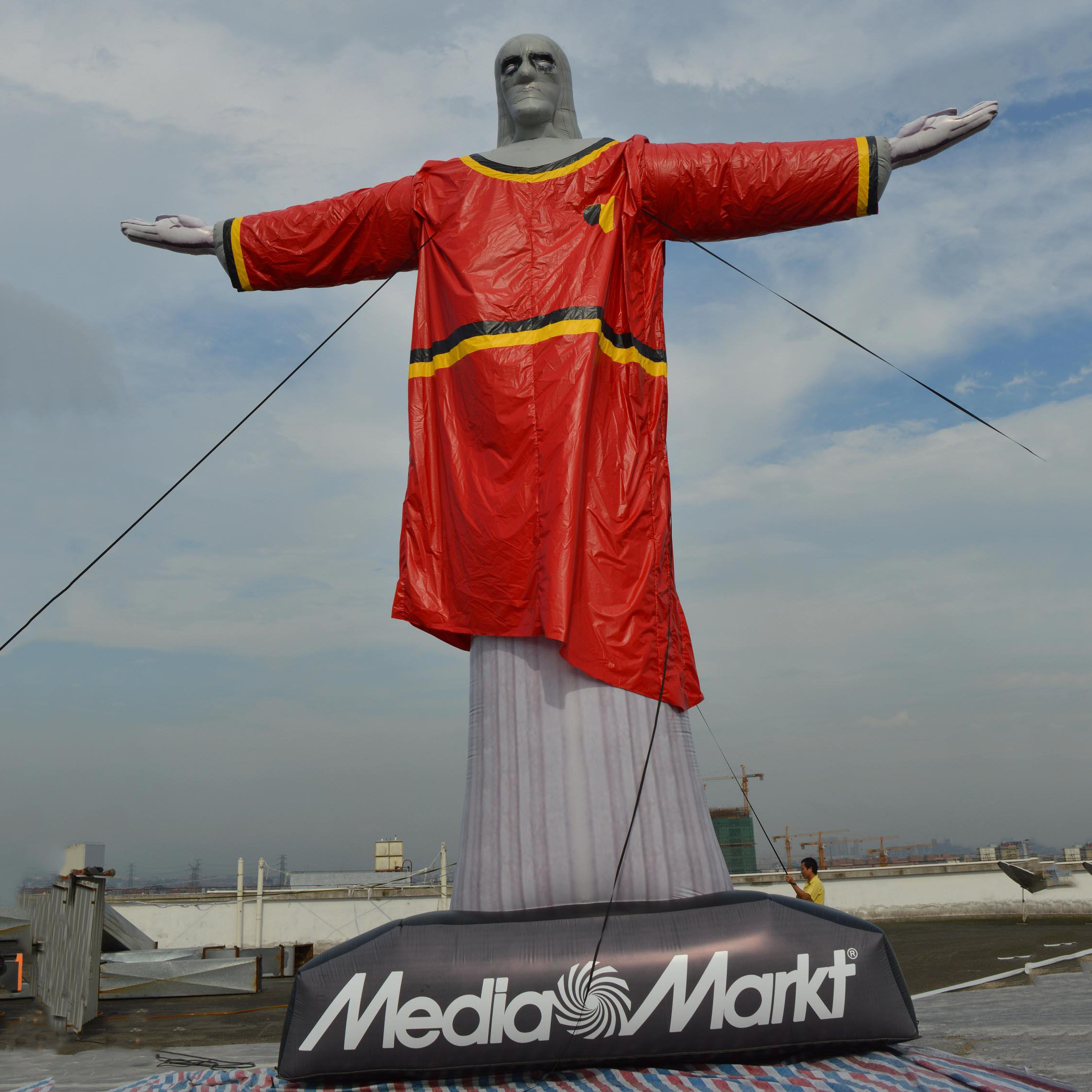 inflatable statue giant inflatable jesus for Easter decoration made in China