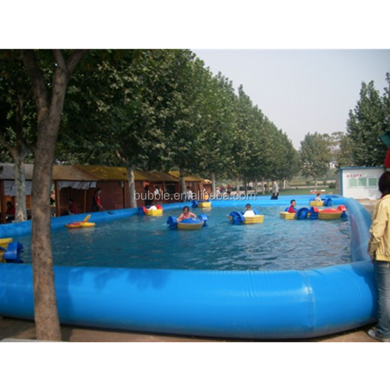 15x8m airtight inflatable pool for water walking balls