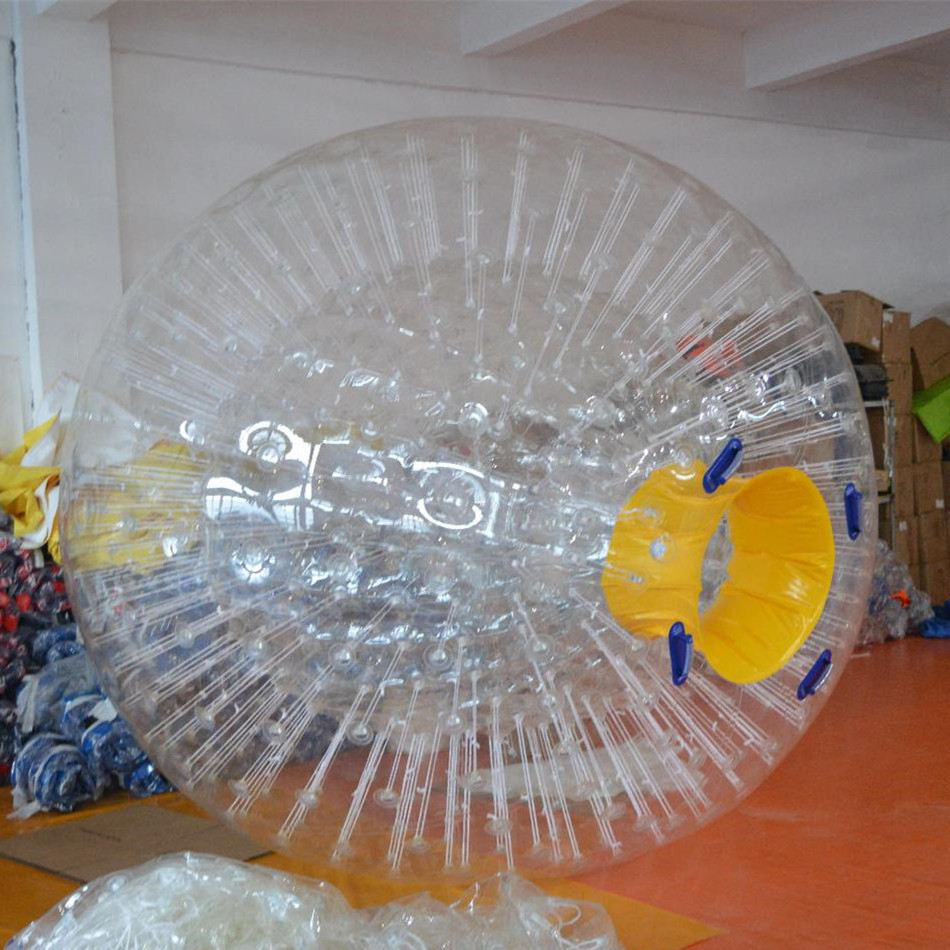 Giant Grass Zorb Ball Price 0.8mm PVC  Cheap Human Hamster Ball for Adult Size Inflatable Zorbing Ball  B2081-1