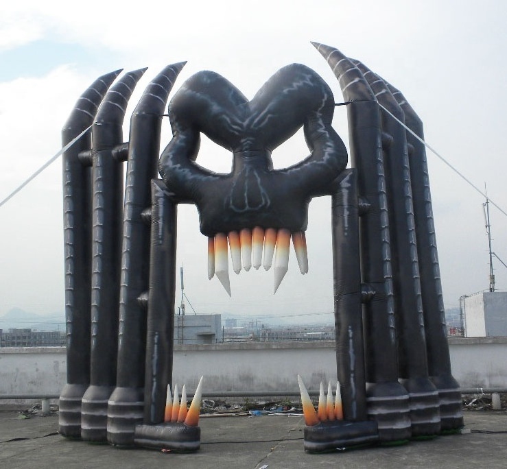 Wonderful design inflatable arch for Halloween/huge inflatable entrance gate