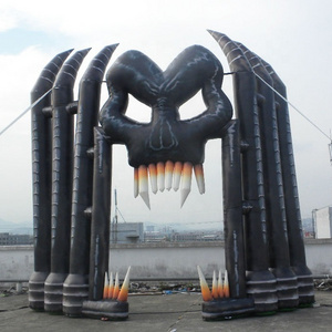 Wonderful design inflatable arch for Halloween/huge inflatable entrance gate