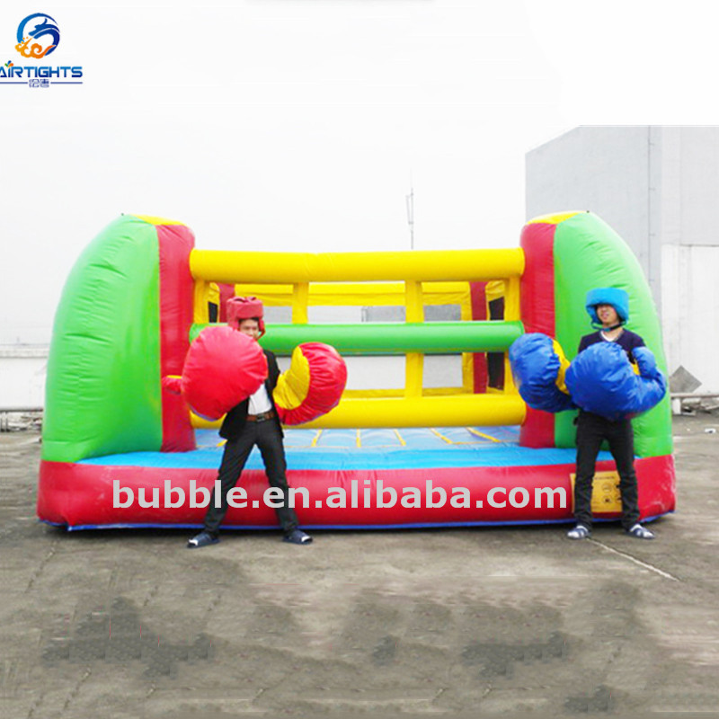 Inflatable Wrestling Sports Games High Quality Bouncy Boxing Ring For Rental