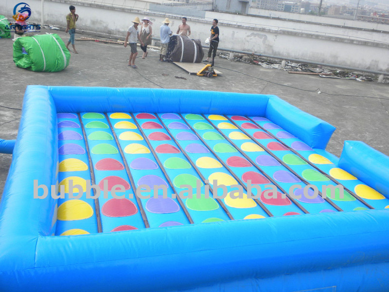 Human Inflatable Twister, Popular Funny Inflatable Twister Game For Sale