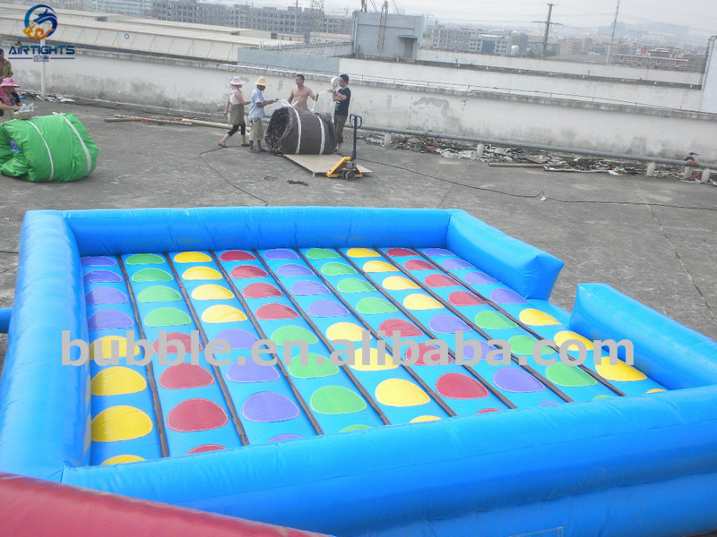 Human Inflatable Twister, Popular Funny Inflatable Twister Game For Sale