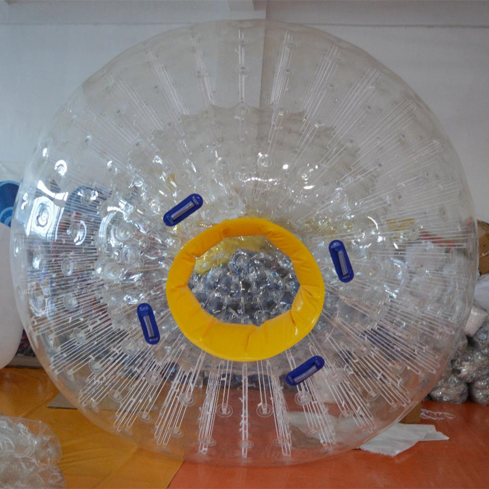 Giant Grass Zorb Ball Price 0.8mm PVC  Cheap Human Hamster Ball for Adult Size Inflatable Zorbing Ball  B2081-1