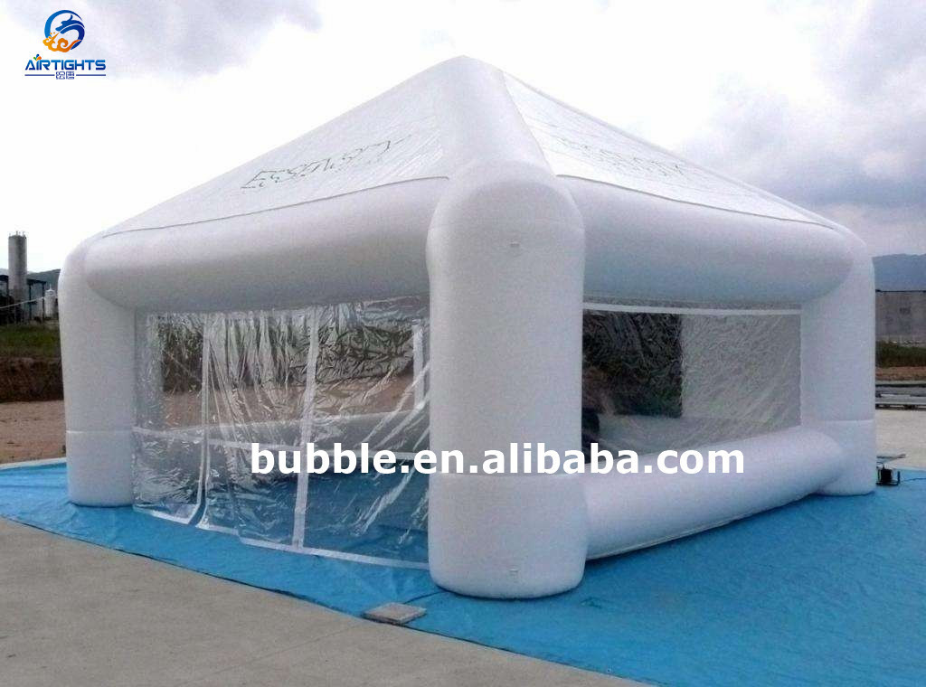 Water proof huge inflatable shade tent outdoor inflatable event canopy tent with logo printing