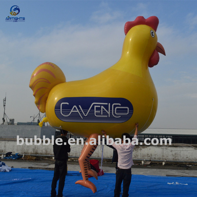 Advertising Inflatables Chicken Custom Inflatable Hen Helium Balloon