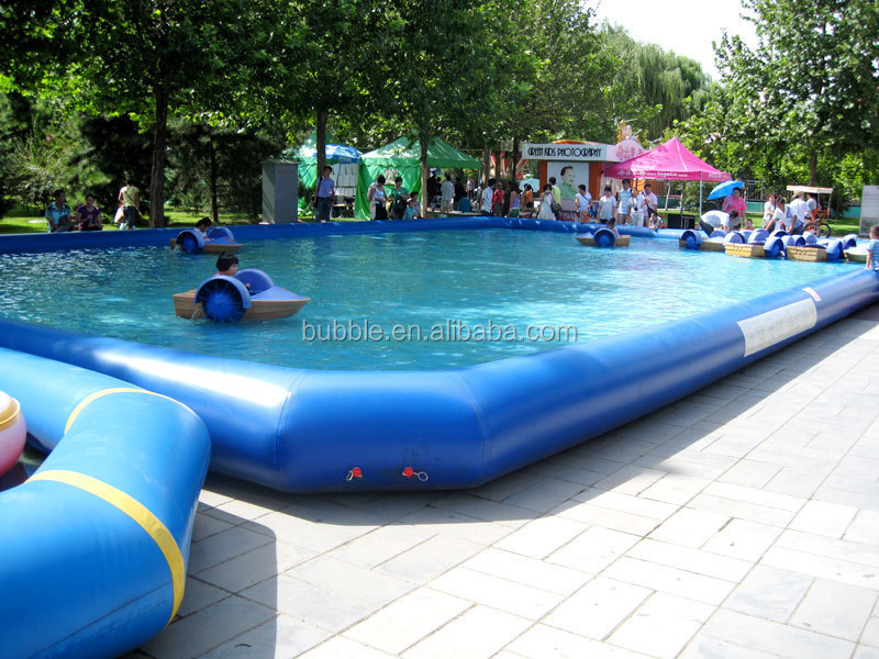 15x8m airtight inflatable pool for water walking balls