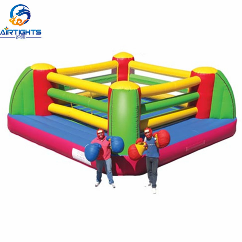 Inflatable Wrestling Sports Games High Quality Bouncy Boxing Ring For Rental