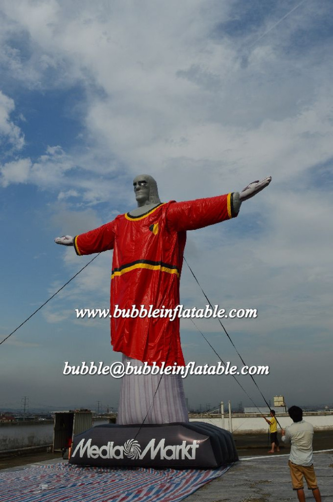 inflatable statue giant inflatable jesus for Easter decoration made in China