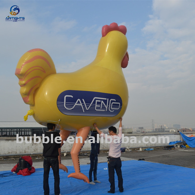 Advertising Inflatables Chicken Custom Inflatable Hen Helium Balloon