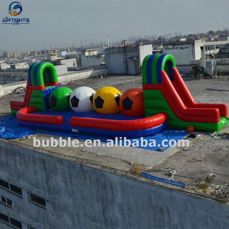 Big Roller New Game Challenge Inflatable Wipeout