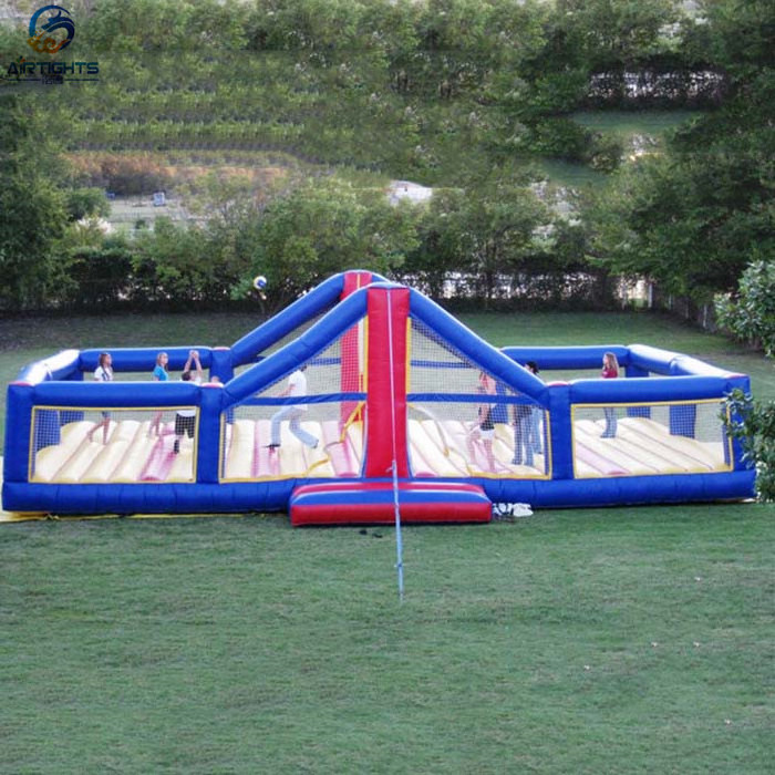 Inflatable Playground Bouncy Volleyball Field High Quality Volleyball Court