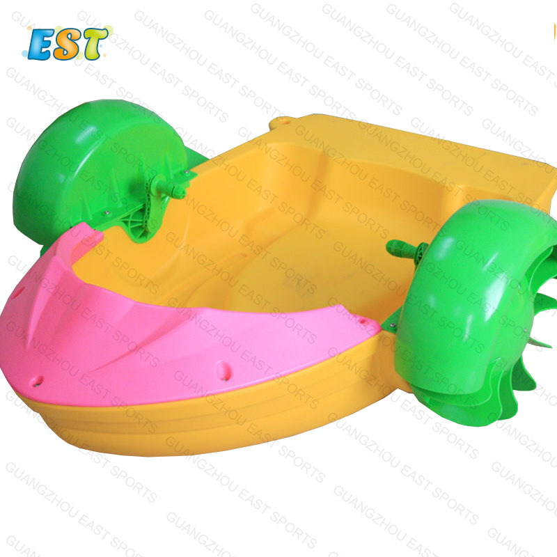 Guangzhou sale paddle boat pedal wheel boat for one person