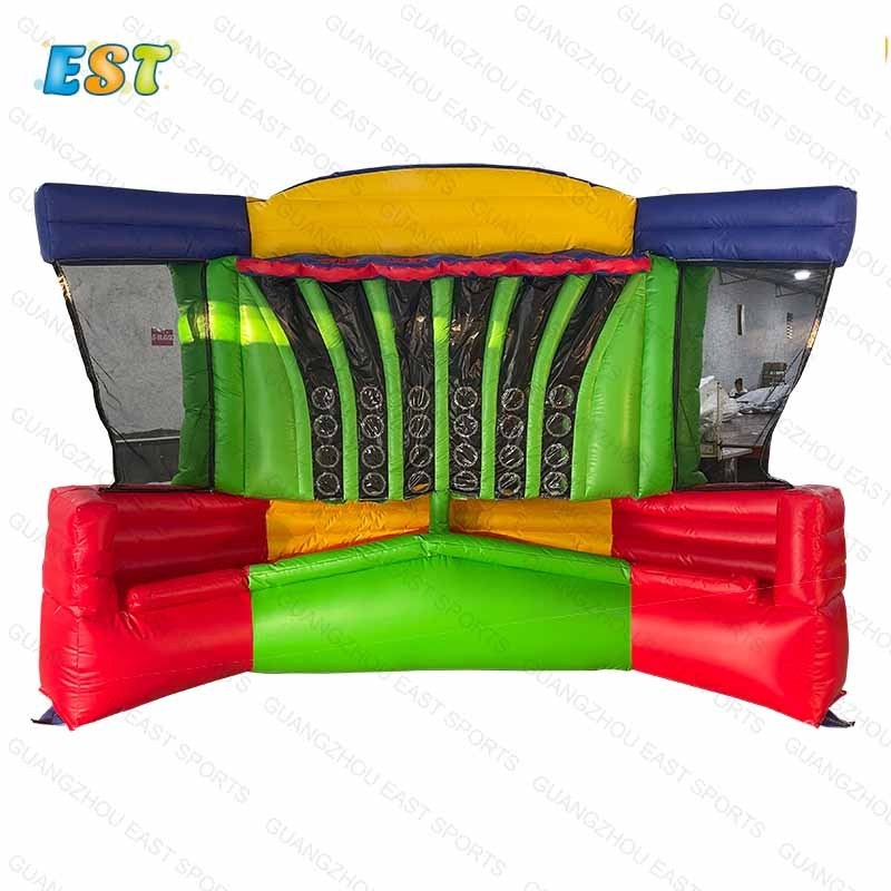 Commercial Inflatable Basketball Connect Four Game Target Shooting Inflatable Basketball Hoop for sale