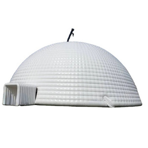 White Color Inflatable Dome Tent House Business Event Tent Inflatable Party Tent Inflatable Nightclub With Lights