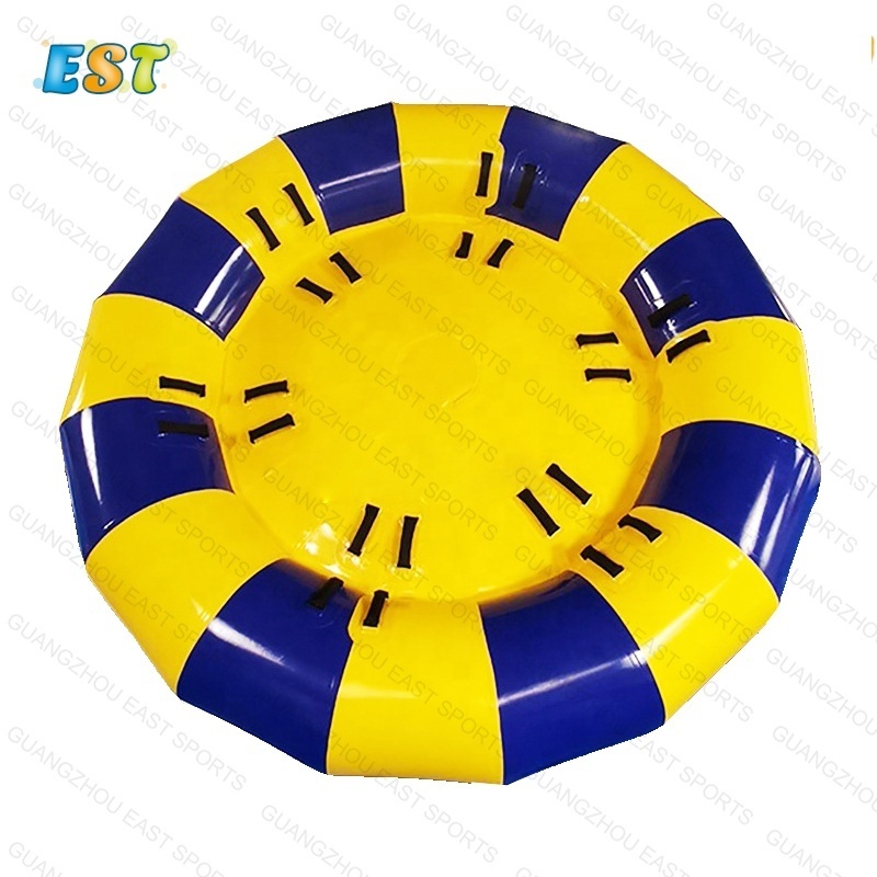 Inflatable Water Spinner Gyro Water Motorized Toys Disco Boat for sale