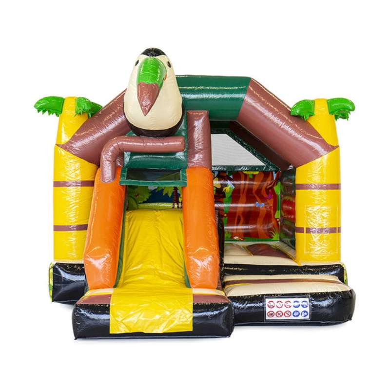 Castillo inflable comercial combo castillo para saltar casa de rebote con tobogan inflable