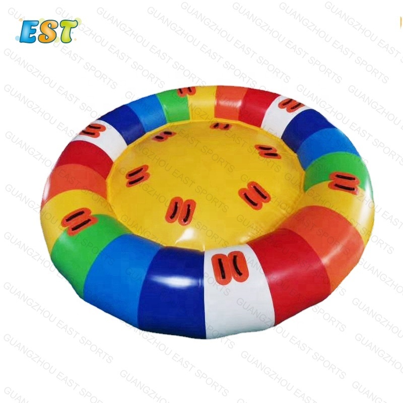 Inflatable Water Spinner Gyro Water Motorized Toys Disco Boat for sale