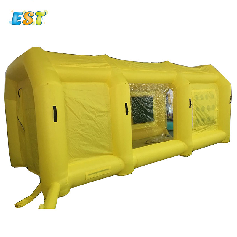 New Arrival Outdoor Inflatable Spray Booth Car Spray Paint Booth Inflatable Paint Booth Tent Car Painting Paint BH-804 2 Years