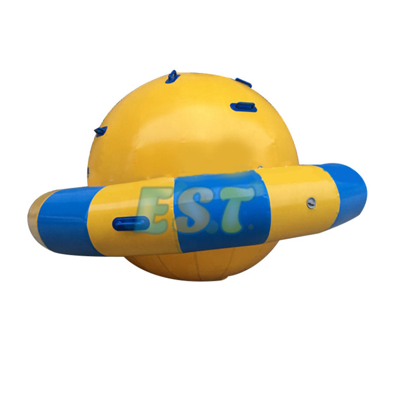 Inflatable Spinning UfO Towable Tube For Water Entertainment Inflatable Water Rotating Disco Boat