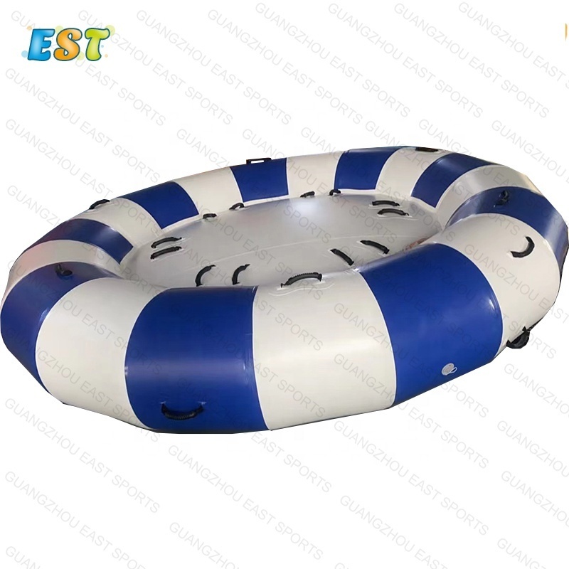 Inflatable Water Spinner Gyro Water Motorized Toys Disco Boat for sale