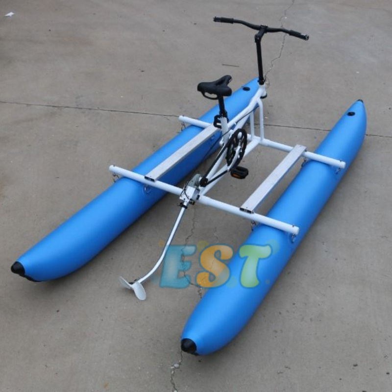 Bicycles Sea Water Bike Lake Bicycle Cycle Pedal Inflatable Floating Water Bike for Sale New Product Light Weight Folding