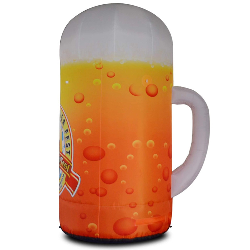 Giant 5m Bottle Model Advertising Inflatable Beer Mug Bottle Inflatable Model Inflatable Cans for Advertising