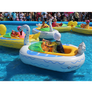 Animal Kids And Adults Water Bumper Boat With Battery Bumper Boat For Swimming Pool