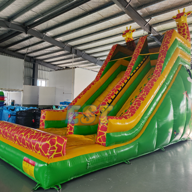 Playground toys commercial inflatable bouncer air jumping bouncing castles inflatable slide